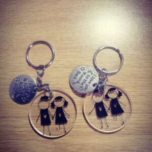 💞 Couples Keyring Set